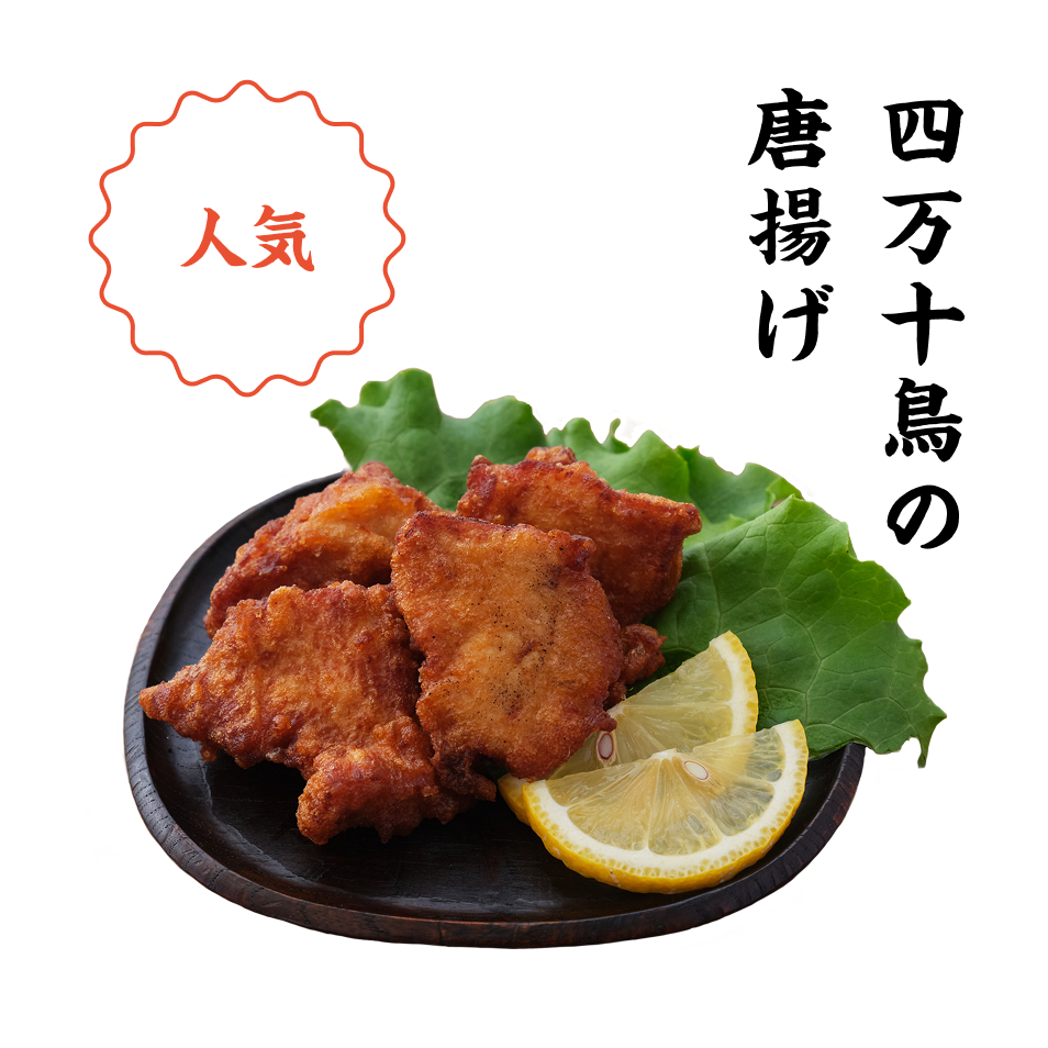 四万十鳥の唐揚げ